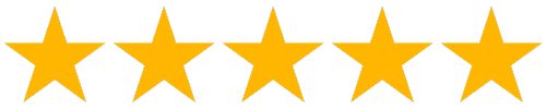 5 Stars symbolizing thousands of 5 Star reviews for CalzaCo